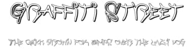 Graffiti Street by Iconian Fonts — Script Handwritten Font — thumbnail 1