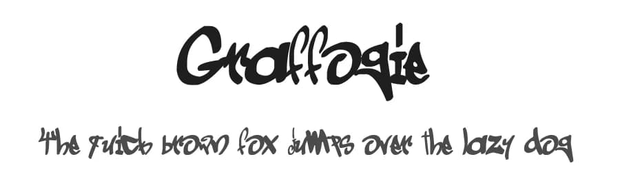 Graffogie by Ogeday  Koc — Script Handwritten Font