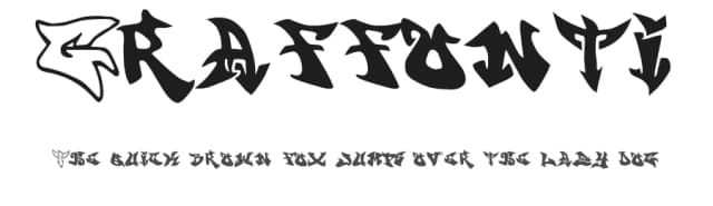 Graffonti by fontvir.us — Script Handwritten Font