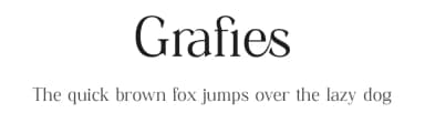 Grafies by BrandSemut — Serif Font — thumbnail 1