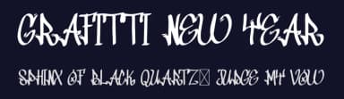 Grafitti New Year by Studio Hello Good — Script Handwritten Font — thumbnail 2