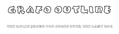 Grafo outline by JoGrafik — Script Handwritten Font — thumbnail 1