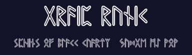 Graip Runic by Samyuli — Dingbats Font — thumbnail 2