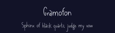 Gramofon by Tungus studio — Script Handwritten Font — thumbnail 2