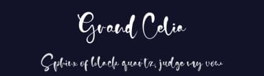 Grand Celia by Vztype Studio — Script Handwritten Font — thumbnail 2