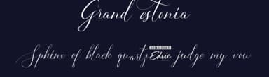 Grand Estonia by Edric Studio — Script Handwritten Font — thumbnail 2
