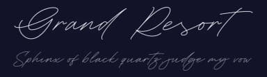 Grand Resort by RantautypeStudio — Script Handwritten Font — thumbnail 2