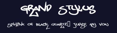 Grand Stylus by Pizzadude — Script Handwritten Font — thumbnail 2