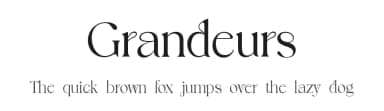 Grandeurs by UI Creative — Serif Font — thumbnail 1
