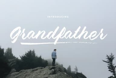 Grandfather Font by 1871 Project — Script Handwritten Font — thumbnail 1