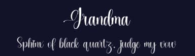 Grandma by Inermedia Studio — Script Handwritten Font — thumbnail 2