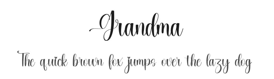 Grandma by Inermedia Studio — Script Handwritten Font