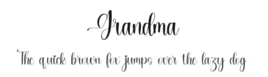 Grandma by Inermedia Studio — Script Handwritten Font — thumbnail 1