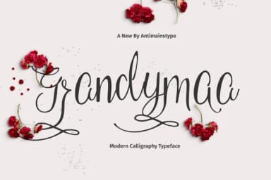 Grandymaa Font by Ajir — Script Handwritten Font — thumbnail 1