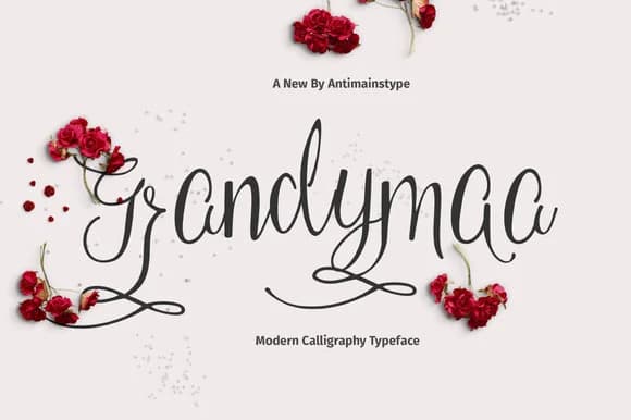 Grandymaa Font by Ajir — Script Handwritten Font