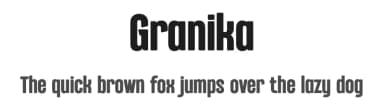 Granika by BrandSemut — Sans Serif Font — thumbnail 1