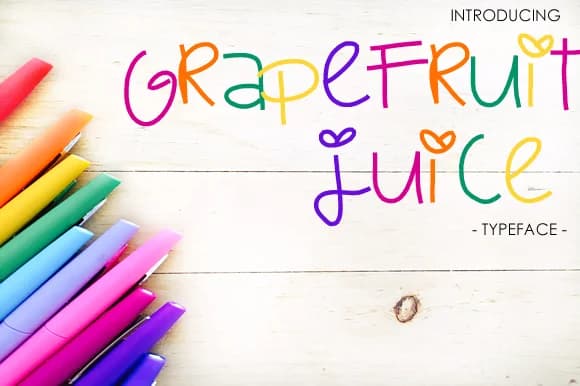 Grapefruit Juice Font by yh.seaofknowledge — Script Handwritten Font