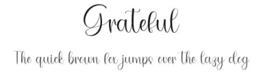 Grateful by PiPi Creative STUDIO — Script Handwritten Font — thumbnail 1