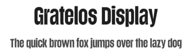 Gratelos Display by Maulana Creative — Sans Serif Font — thumbnail 1
