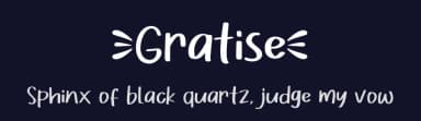 Gratise by Khurasan — Script Handwritten Font — thumbnail 2