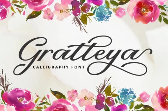 Gratteya Script Font by supotype — Script Handwritten Font