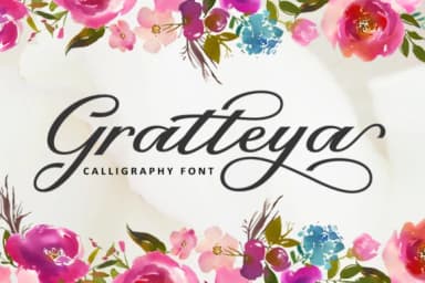Gratteya Script Font by supotype — Script Handwritten Font — thumbnail 1