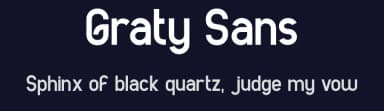 Graty Sans by Unflea Studio — Sans Serif Font — thumbnail 2