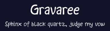 Gravaree by Dendy Herlambang — Script Handwritten Font — thumbnail 2