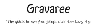 Gravaree by Dendy Herlambang — Script Handwritten Font — thumbnail 1
