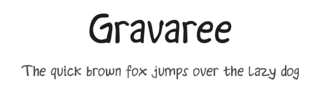 Gravaree by Dendy Herlambang — Script Handwritten Font