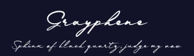 Grayphene by erlosDESIGN — Script Handwritten Font — thumbnail 2