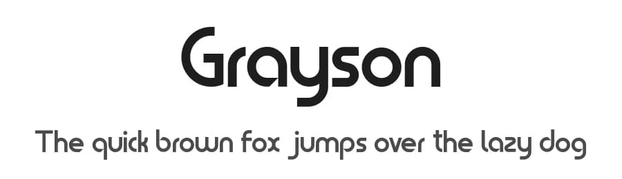 Grayson by Faldy Kudo — Sans Serif Font