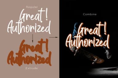 Great Authorized Font by Haksen — Script Handwritten Font — thumbnail 5