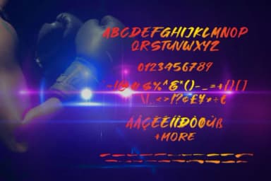 Great Fighter Font by Khurasan — Script Handwritten Font — thumbnail 6