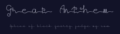 Great Anthem by Breh Creative — Script Handwritten Font — thumbnail 2
