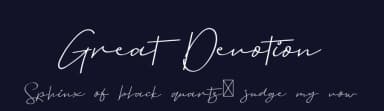 Great Devotion by Edric Studio — Script Handwritten Font — thumbnail 2