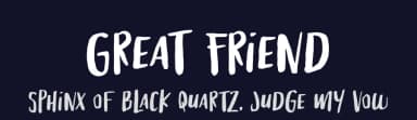 Great Friend by Fontherapy — Script Handwritten Font — thumbnail 2