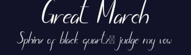 Great March by Edric Studio — Script Handwritten Font — thumbnail 2