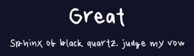 Great by gretuzz — Script Handwritten Font — thumbnail 2