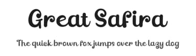 Great Safira by twinletter — Script Handwritten Font — thumbnail 1