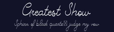 Greatest Show by Edric Studio — Script Handwritten Font — thumbnail 2