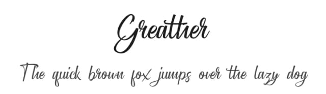 Greather by Arief HK — Script Handwritten Font