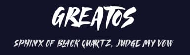 Greatos by Nur Solikh — Script Handwritten Font — thumbnail 2