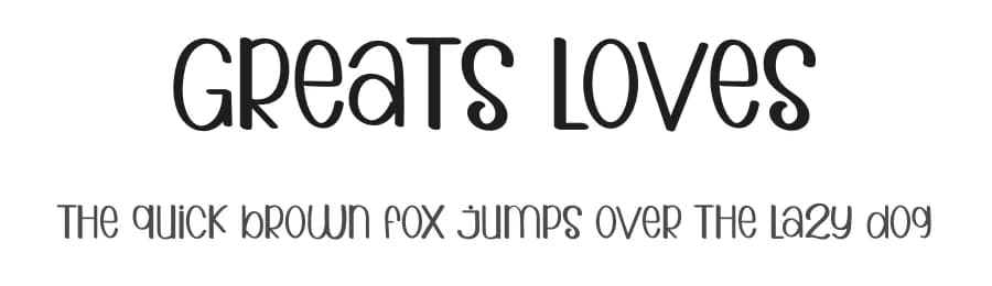 Greats Loves by Eric Samossa — Script Handwritten Font — preview 1