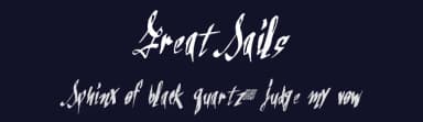 GreatSails by Xerographer Fonts — Script Handwritten Font — thumbnail 2
