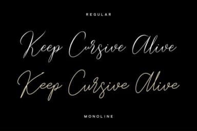 Gredom Script Font by Solidtype — Script Handwritten Font — thumbnail 5