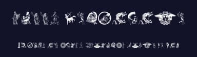 Greek Mythology by Woodcutter — Dingbats Font — thumbnail 2