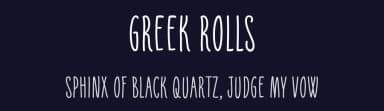 Greek Rolls by Only Fonts — Script Handwritten Font — thumbnail 2