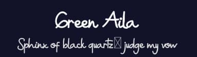 Green Aila by Edric Studio — Script Handwritten Font — thumbnail 2