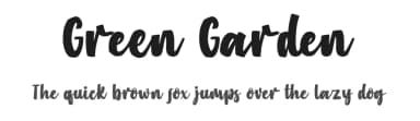 Green Garden by Dikas Studio — Script Handwritten Font — thumbnail 1